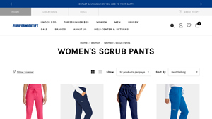 Healing Hands - HH Works Women's Rebecca Drawstring Pant