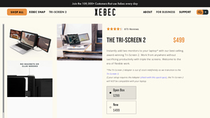 Xebec - Tri-Screen 2