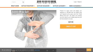 This Is Why I'm Broke - Bubble Wrap Space Suit