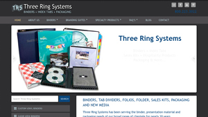Three Ring Systems - Custom Binders & Specialty Products