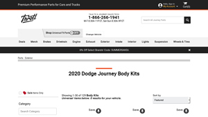 Throtl - Dodge Journey Body Kits