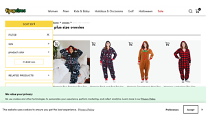 Tipsy Elves - Plus-Size Onesies