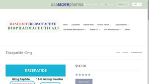 Tirzepatide - Dual Receptor Agonist 40mg