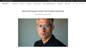 Titanium Optix - Men's 2025 Glasses Trends