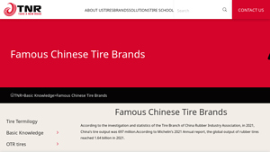 Zhongce Rubber Group - OTR Tires