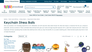 Totally Promotional - Keychain Stress Balls