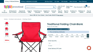 Totally Promotional - Traditional Folding Chairs