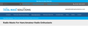 Total Mast Solutions - Portable Masts for Amateur Radio