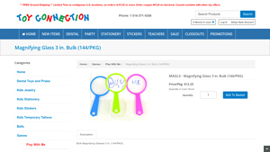 Toy Connection - Magnifying Glass 3 in.