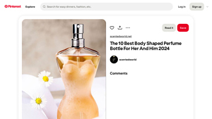 Pinterest - Top 10 Body Shaped Perfume Bottles 2024
