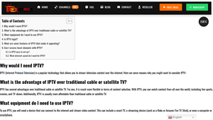TREX IPTV - Premium Streaming Service