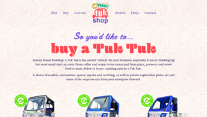 Treo - Electric Tuk Tuk and Cargo Pick Up