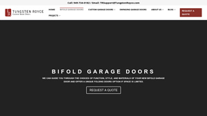 Tungsten Royce - Bifold Garage Doors