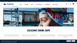 Turbo Swim - Silicone Swim Caps