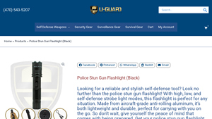 Uguard - Police Stun Gun Flashlight
