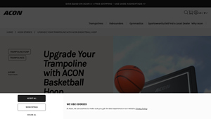 ACON - Basketball Hoop for Trampolines