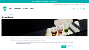 KeepCup - Reusable Straw Cups