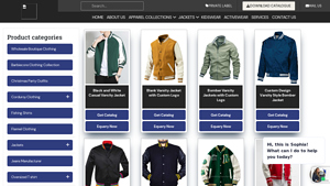 USA Clothing Manufacturers - Varsity Jackets
