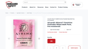 Vanguard Safety - Feminine Wipes