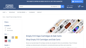 Vape Pens Wholesale - Empty 510 Vape Cartridges