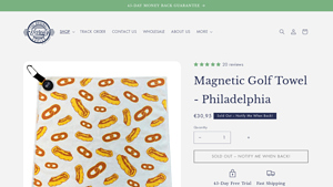Varsity Coolers - Magnetic Golf Towel