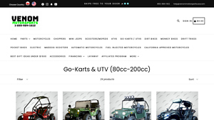 Venom - Ultimate Go Kart & Mini Jeep