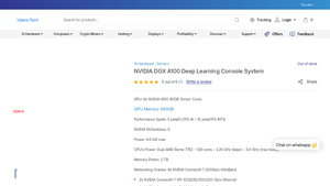 Viperatech - NVIDIA DGX A100 Deep Learning Console