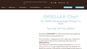 VitalityMD - EMSELLA® Chair