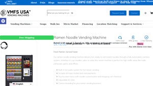 VMFS USA - Instant Ramen Noodle Vending Machine