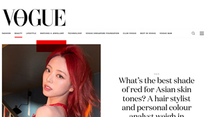 Vogue - Key Shades of Red for Asian Skin Tones