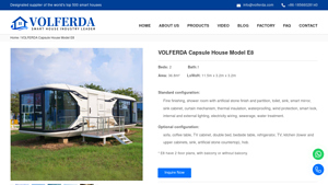 VOLFERDA - Capsule House Model E8
