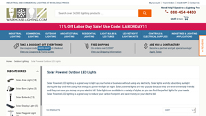 Warehouse Lighting - Solar Powered LED Solutions