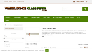 Water Bongs - Affordable Glass One Hitters