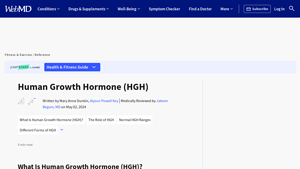 WebMD - Human Growth Hormone (HGH)