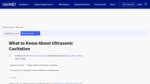 WebMD - Ultrasonic Cavitation