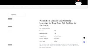 Weimi - Self Service Dog Washing Machine