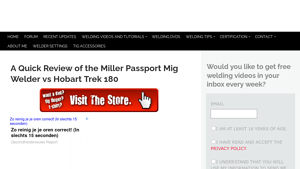 Miller - Passport Mig Welder