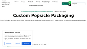 Wellfa Pack - Custom Printed Popsicle Packaging