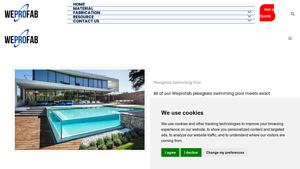 Weprofab - Plexiglass Swimming Pool