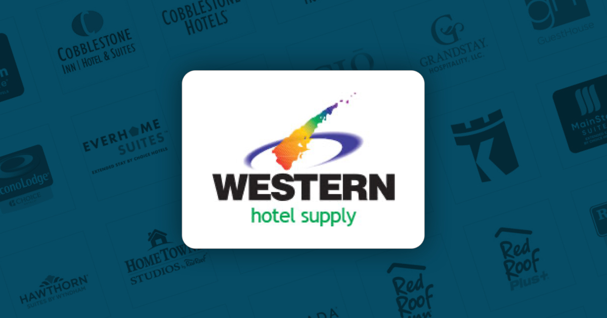 A stock image illustrating western hotel supply concepts