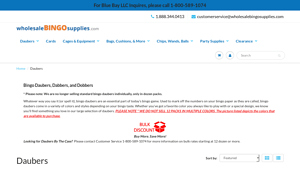 Wholesalebingosupplies - Bingo Daubers & Equipment