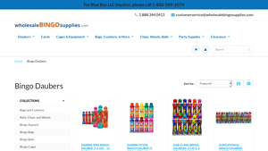 Wholesale Bingo Supplies - Dabbin Win Bingo Dauber