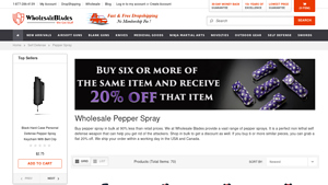 Wholesale Blades - Keychain Pepper Sprays