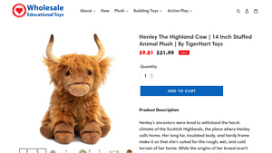 TigerHart - Henley The Highland Cow