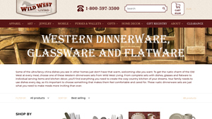 Wild West Living - Rustic Western Dinnerware Sets