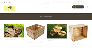 Wine Boxes Etc - Vintage Fruit Crates