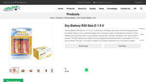 WinPow - Dry Battery R20 Size D 1.5 V