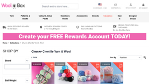 WoolBox - Chunky Chenille Yarn & Wool Collection