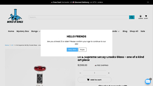 Crooks Glass - LV & Supreme Set