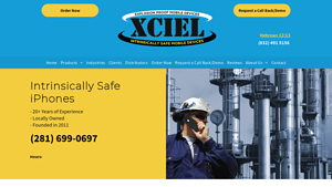 Xciel Inc - Intrinsically Safe iPhones